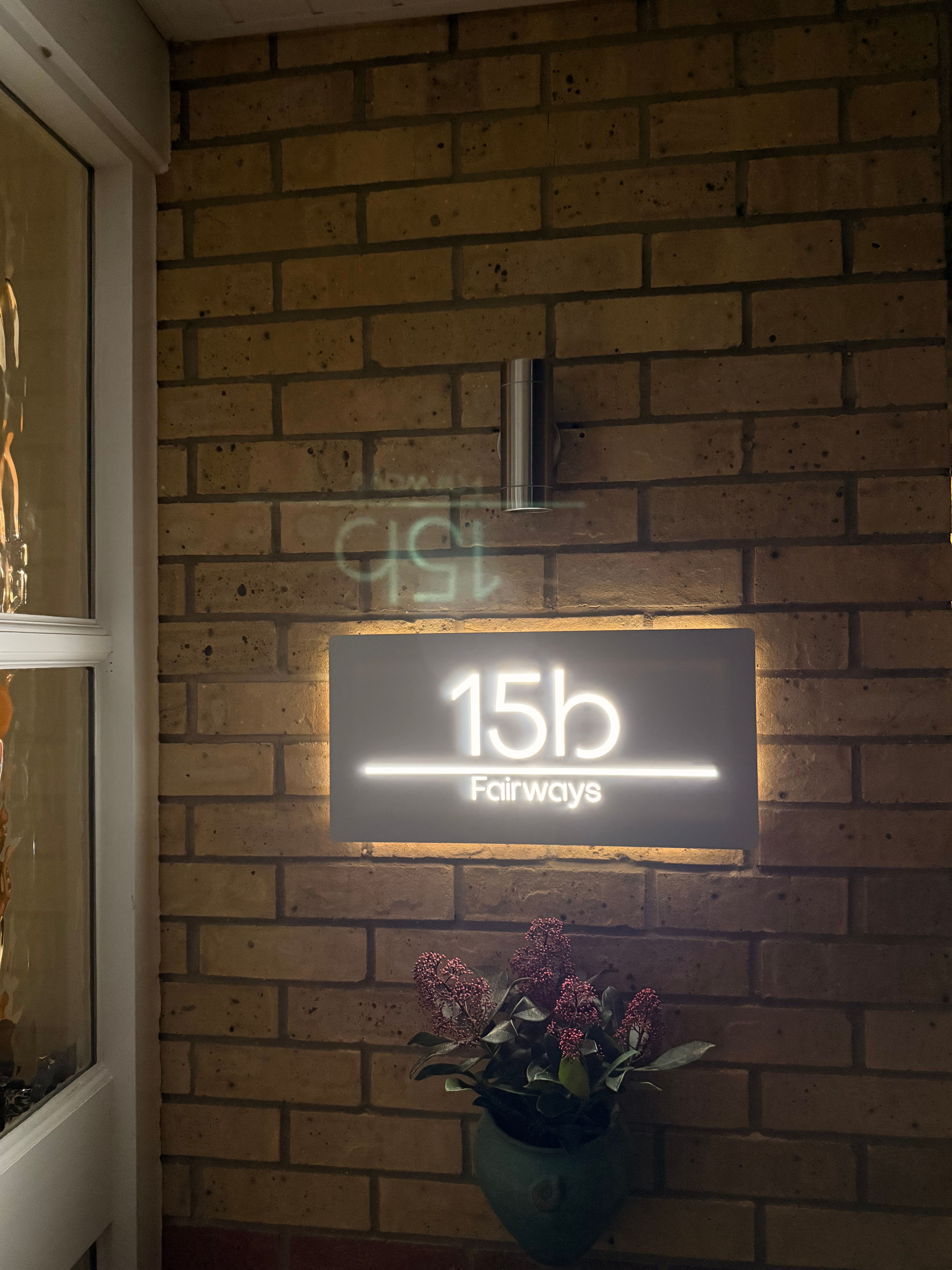 Illuminated sign wiring