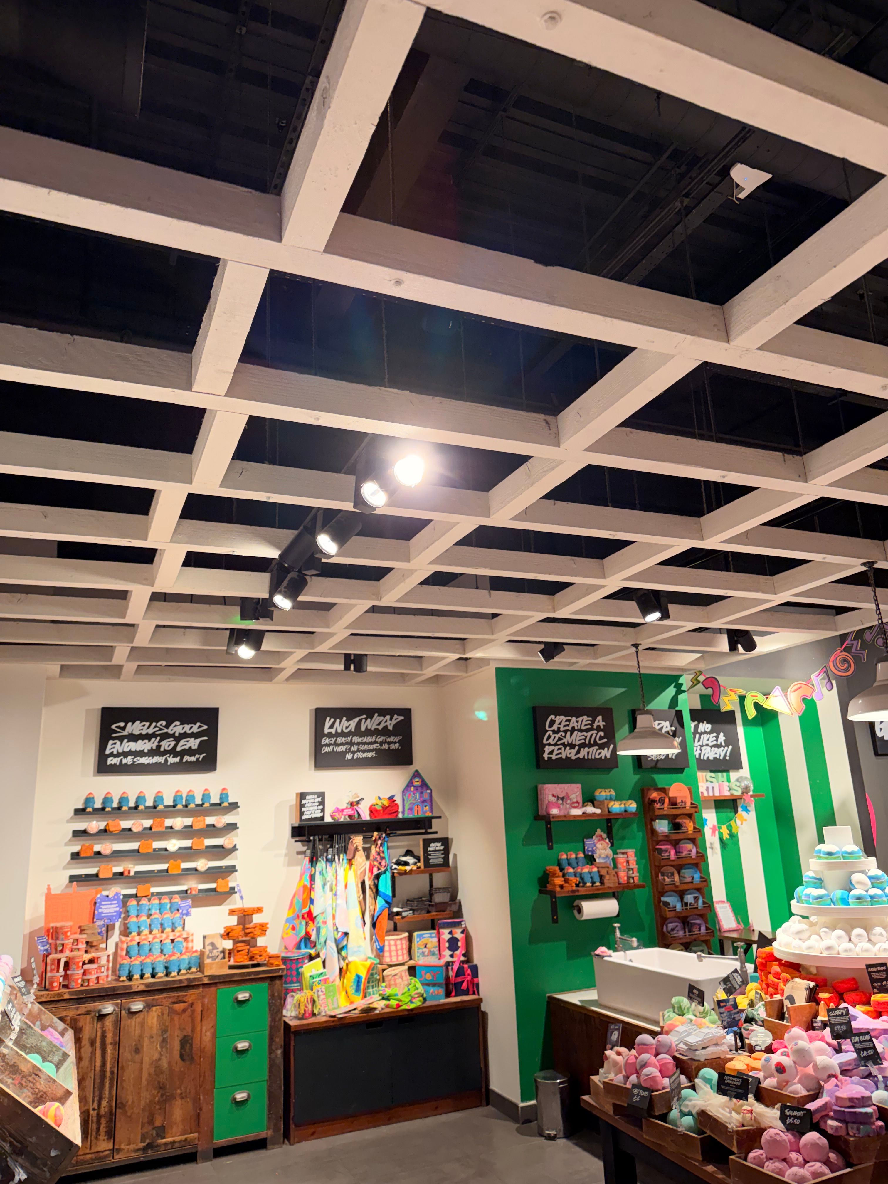 Spotlight track installation